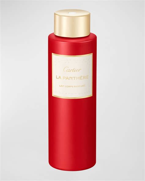 cartier la panthere body milk lotion